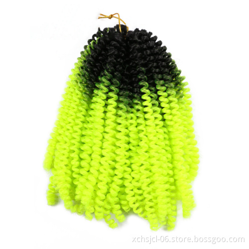 Spring Twist Braiding Hair Crochet Braids Synthetic Hair Extensions
